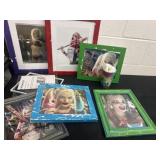 Group of signed Harley Quinn suicide squad