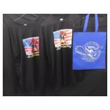 Two new size large men's long sleeve American