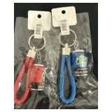 2 Mini Starbucks Keychains