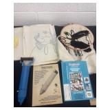 Easy punch embroidery machine