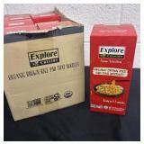 Case of new Asian organic brown Rice Thai