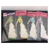 4 packs of bridesmaid center pieces