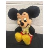 12ï¿½ vintage Mickey Mouse plush