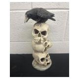 12ï¿½ skull with crow