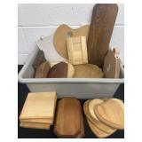 Group of wood pieces