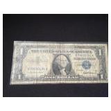 1935-  silver certificate