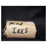 Full roll of Eisenhower dollars mixed years (20