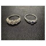 9 925 LS and 10 djog 925  marked rings