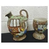 Vintage Earthenware Jug by H J Wood Burslem And