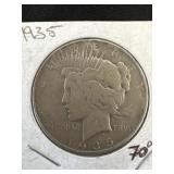 1935 Silver Dollar