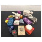 Group of scrapbook stamps