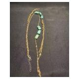 Cute turquoise stone necklace
