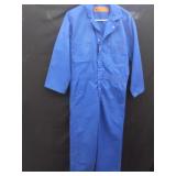 Size 38 regular blue cotton coveralls