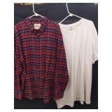 Size 4XB Sonoma white T-shirt and size XXL St