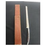 Chas D. Briddell Knife With block