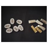 1 dozen, six each type and size, of deer antler