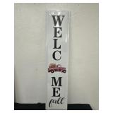 33x8ï¿½ welcome Decor Sogn