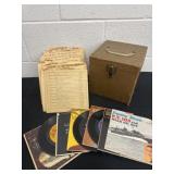 Group of 45s.records