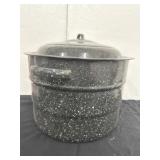 Vintage Enamelware Pot