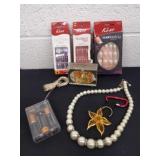 Group of fashion nails, vintage decor fairy