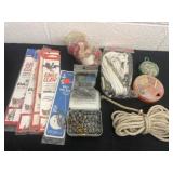 Group of fishing items