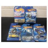 5 hot wheels