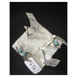 Group of four silver plated non tarnish various