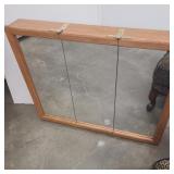 3 compartment medicine cabinet