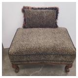 Ottoman with pillow