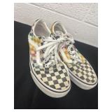 Size 8.5 vans shoes