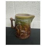 Mid century pitcher has chip been painted  7ï¿½