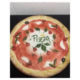 15ï¿½ pizza ceramic plate made In Italy