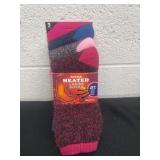 3 new pairs of heated ladies socks 9-11