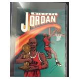 Michael Jordan 1990 ERROR cartoon promo card