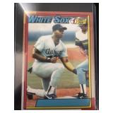 Reprint Frank Thomas 1990 Topps ERROR No Name on