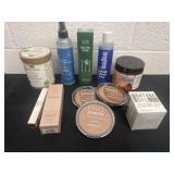 New bronzer, healing clay, pre shampoo oil, oil