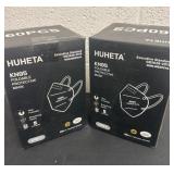 2 boxes of foldable masks.