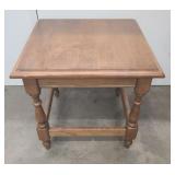 Short maple nightstand