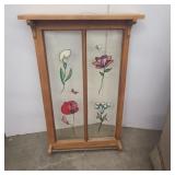 Decorative window wall mount rack