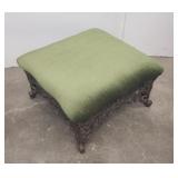 Cast iron footstool