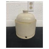 Vintage/antique Crock  top of chicken waterer 9ï¿½