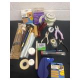 Group of art supplies