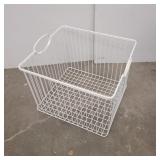 13X14X11H White basket