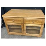 44.5x24x30 Cute Cabinet on Wheels with Two