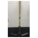 Pick Mattlock with wood handle