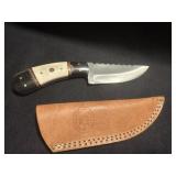 Buff Horn/White Smoothbone Hunter w/Sheath 3?