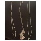 3 necklaces