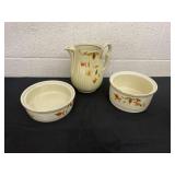 HALL VINTAGE JEWEL TEA AUTUMN LEAF 10' RAYED