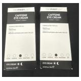 2 new caffeine eye cream