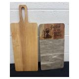 2 cutting boards
